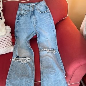 Zara wide leg jeans